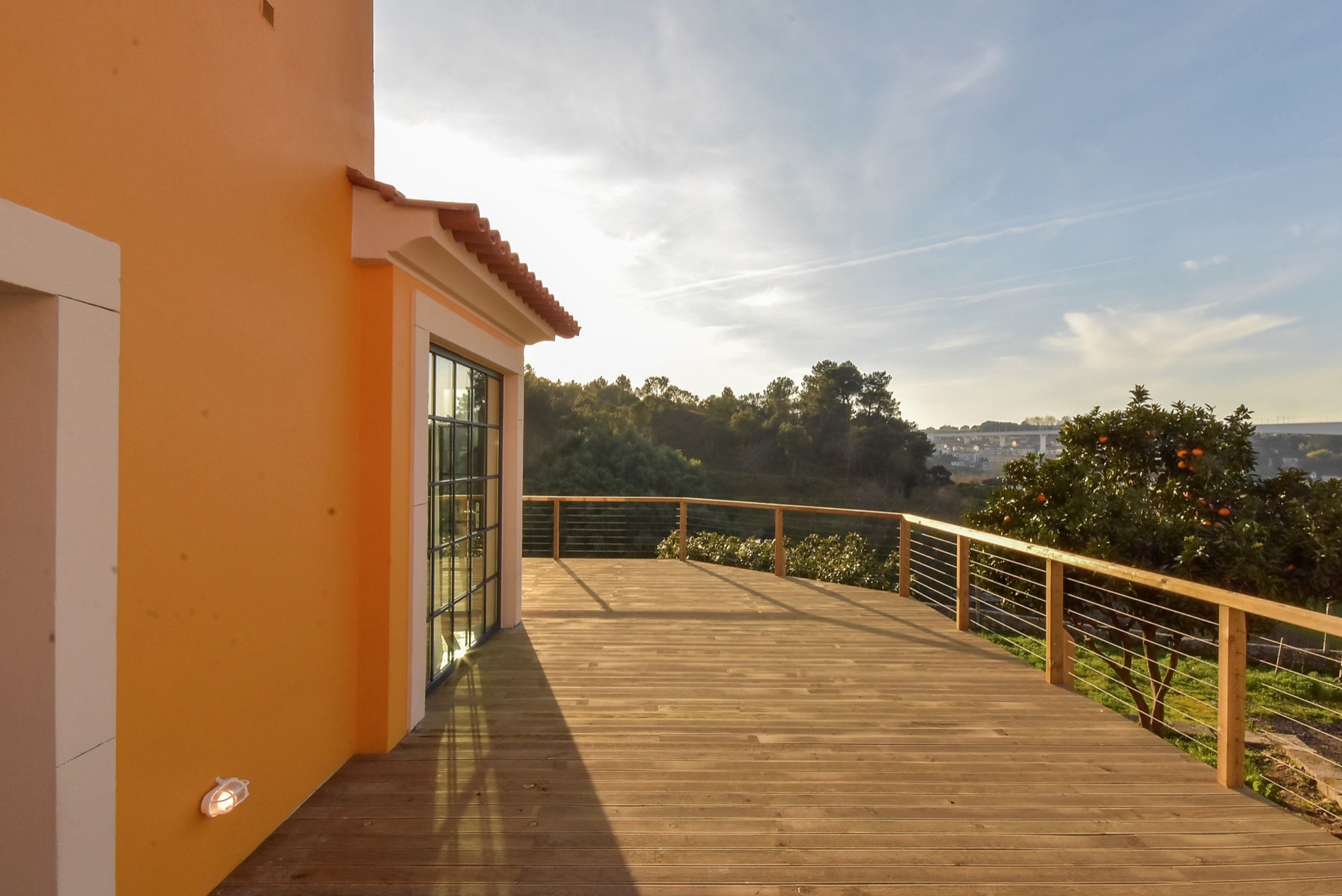 Terrace at Golden Hour